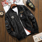Air Force Baseball Uniform Pilot Jacket Men's Autumn and Winter Thick Coat Trend Casual Wear