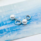 Wild Fashion Boutique Earrings Earrings Silver-plated Pearl Earrings