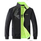 Autumn Men Jacket Coat Stand Collar Casual Sportwear Solid Zipper Outwear Bomber Jacket Male Coats