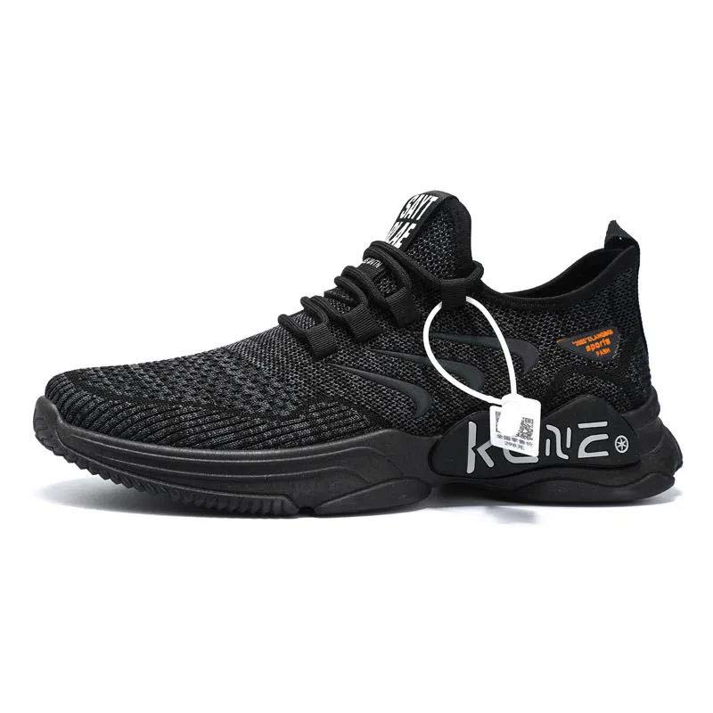 Men's Spring Breathable Flying Woven Men's Sports Shoes Men's Shoes Sports Casual Running Shoes Breathable Men's Shoes