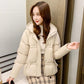 Winter All-match Cotton-padded Jacket Women's Short Loose  Padded Jacket Thick Warm Small Padded Jacket