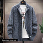 Men's Autumn and Winter Jackets, Youth Casual Fashion Tops, Knitted Jackets