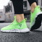 Comfortable and Breathable Men's Sports Shoes Summer Trend Casual Shoes Running Shoes Mesh Flying Shoes