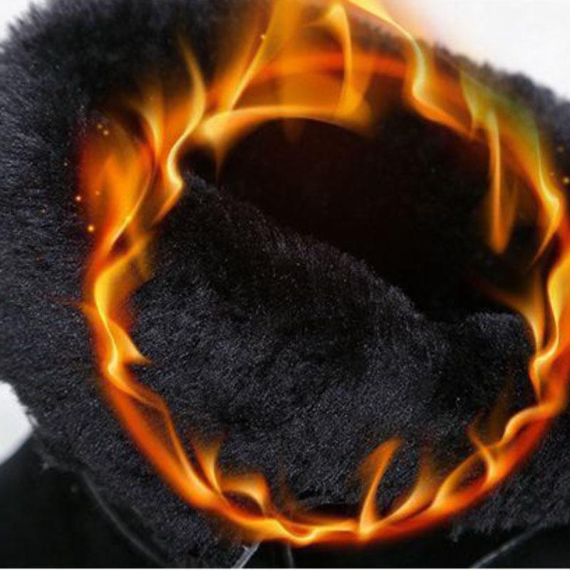 Women's Korean Autumn and Winter Models Plus Velvet Warm Cotton Shoes Flat Non-slip Short Boots