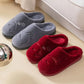 Autumn and Winter Pure Cotton Slippers Cute Slippers Indoor Warm Flat Shoes Casual Home