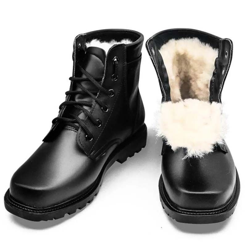 Winter Non-slip Wool Boots Warm Cotton Shoes Thick Snow Boots