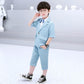 Boys Suit Three-piece Small Suit Host Piano Performance Clothes Male Flower Girl Dress Handsome British Tide