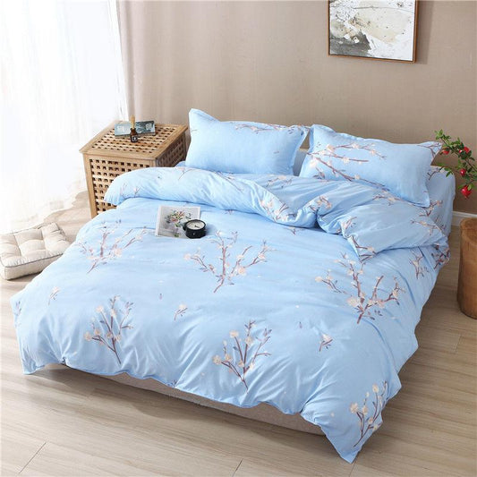 Bedding Four-piece Soft Skin Bed Supplies Are Single Bed Single Pillow Set of Home Bed Products Fresh Air