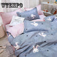 American Style Bedding Set AB Side Bed Set Super King Size Bed Linens