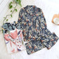 Spring Autumn Pajama Women Long Sleeve Trousers Ladies Sleepwear Suit Simple Casual Loose Pajamas Women's Home Wear