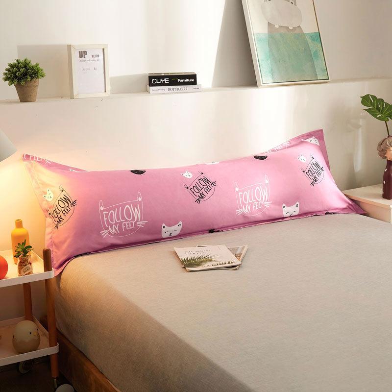 Double Pillow Long Pillow Core 1.8 Meter Bed Couple Pillow Wedding Couple Lengthening Pillow Long Household Pillow