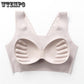 Top Sports Bra Fitness Free Size Letter Yoga Bra Women Gym Running Push Up Top Female Sport Bra