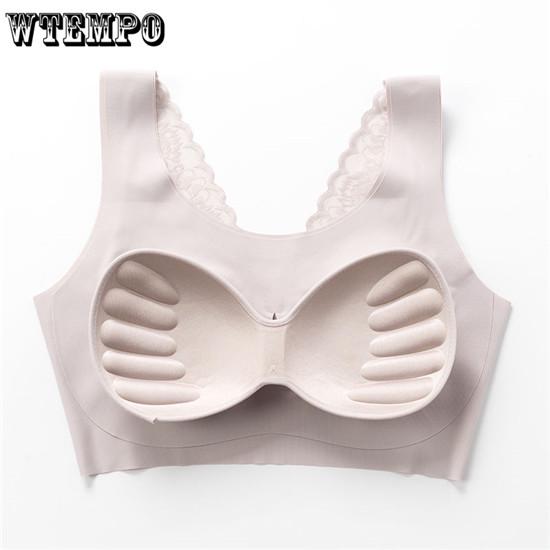 Top Sports Bra Fitness Free Size Letter Yoga Bra Women Gym Running Push Up Top Female Sport Bra