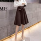 Autumn and Winter Retro National Style Short Skirt High Waist Skirt Christmas Wind Wild Bag Hip A Word Skirt