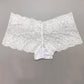 6pcs/set of Pure Cotton Underwear, Feminine Transparent Lace Women's Boxer Briefs