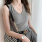 Thermal Underwear Tops Winter Inner Wear Women Velvet Warm Vest with Pad V Neck Sleeveless Tank Top Sexy Undershirt Clothing