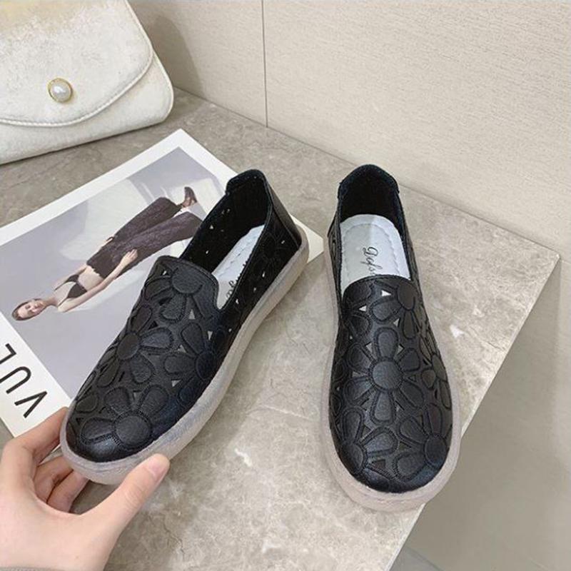 Hollow Nurse Shoes Spring  Summer Soft Sole Comfortable Pregnant Women Shoes Single Shoes Women Breathable Sports Shoes