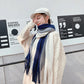Winter warm scarf Christmas gift Woman Trend Wild Shawl scarf Long section scarf Birthday present