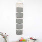 Fabric Storage Bag Hanging Bag Dormitory Waterproof Storage Bag Behind The Closet Door Mobile Phone Debris Storage Bag Bathroom Storage Bag