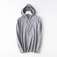 Autumn and Winter New Knit Sweater Women's Head Loose Bottom Solid Color Long-sleeved Hoodie