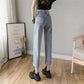 High-waisted Wide-leg Jeans Women's 2022 Spring New Loose Korean Version Student Slimming Straight-leg Mopping Pants