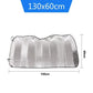 Car Sun Visor Cover Car Windshield Umbrella Foldable Reflective Sun Visor Sun Protection and Heat Insulation Sun Visor Pad