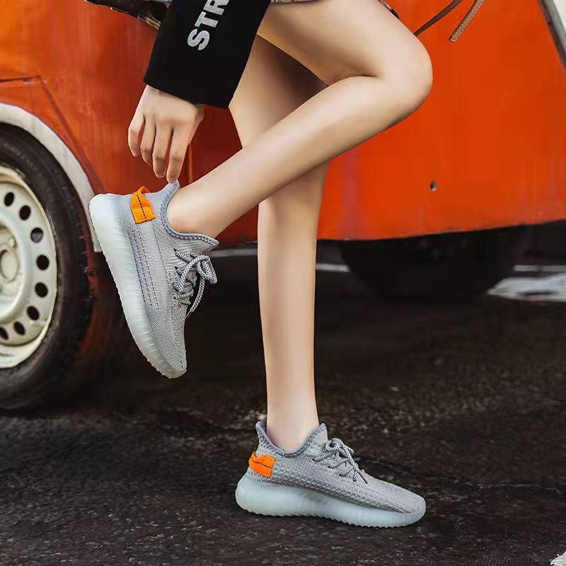 Women's Luminous Mesh Sneakers Spring Summer Breathable Mesh Shoes Students All-match Running Shoes Ladies Sneakers Casual Shoes