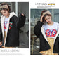 Plus Velvet Mid-length Padded Coat Winter Student Loose Thick Lamb Wool Coat