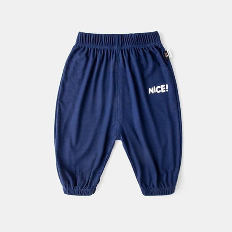 Children's Pants Summer Anti Mosquito Pants Boys and Girls Air-conditioned Pants Leggings Casual Pants Children's Knickerbockers