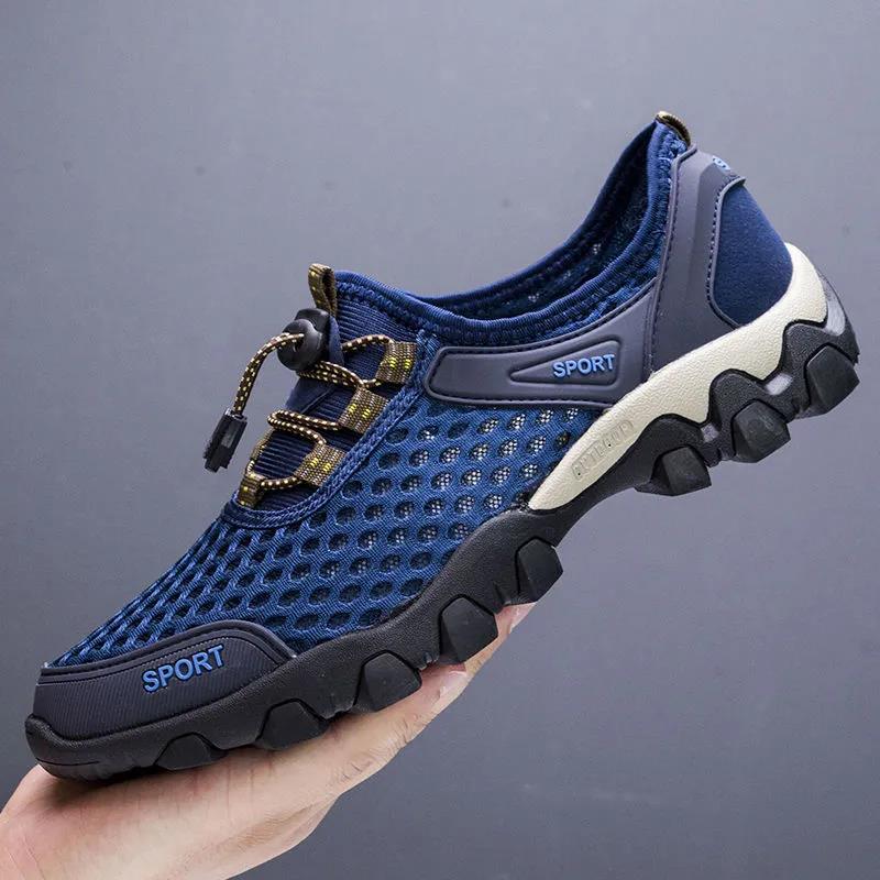 Men's Shoes Spring and Summer All-match Breathable Shoes Outdoor Non-slip Wear-resistant Wading Sports Shoes