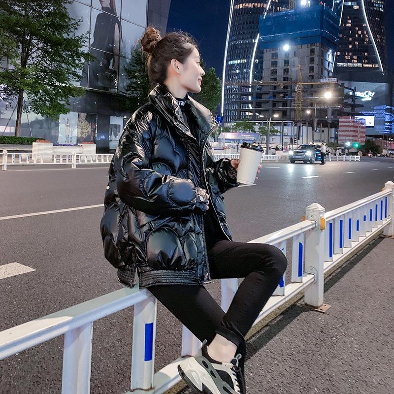 Lightweight Down Jacket Women Winter Thickening Short Stand-up Collar Bread Jacket White Duck Down Warm Winter Jacket