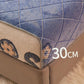 3pcs/set Thick Coral Velvet Bed Cover Winter Warm Bedspread Plus Velvet Mattress Cover Twin Queen King Size