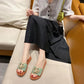 Summer Flat Slippers Women's Solid Color Outer Wear Soft Bottom Non-slip Slippers