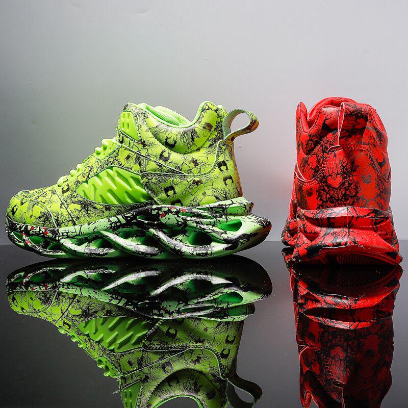 Shoes Men Sneakers Fashion Men Graffiti Sneakers Chunky Comfortable Casual Shoes Male Outdoor Walking Footwear Tenis Masculino