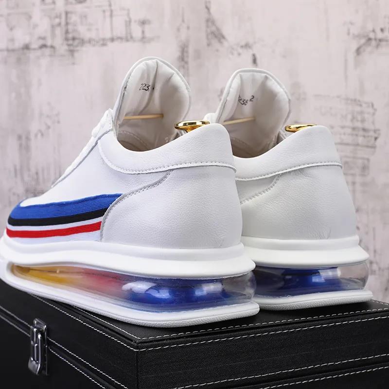 Air Cushion Increased Thick Sole Shoes Korean Style Trendy Brand All-match Fashion Casual Shoes Men's Running Sneakers