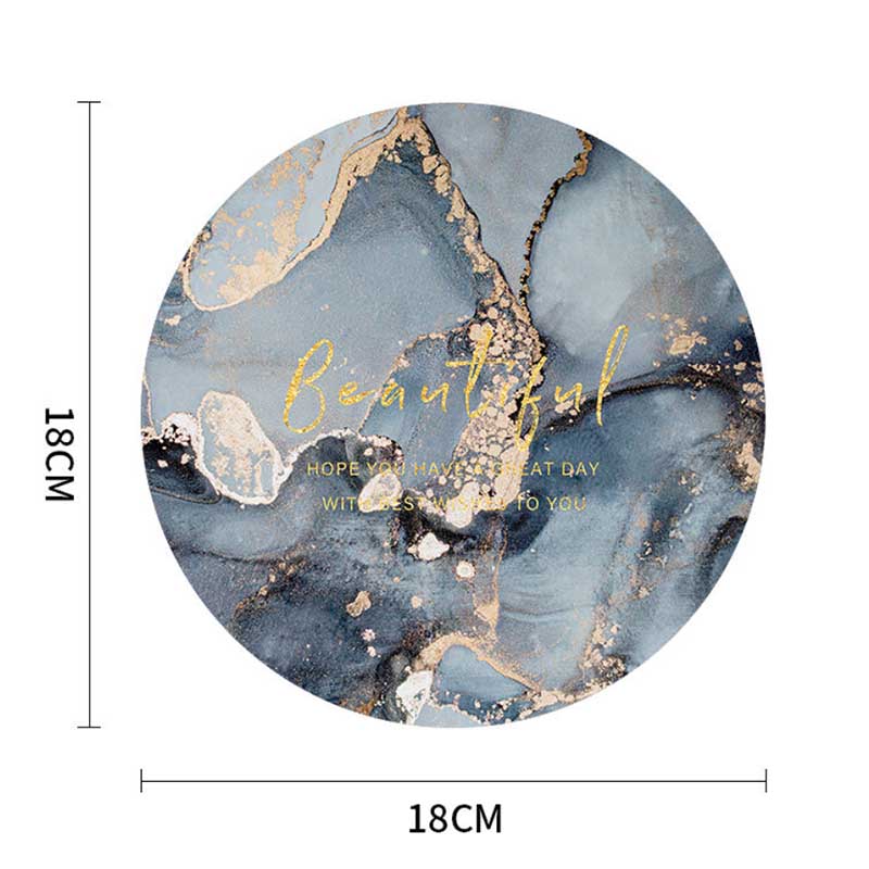 1pcs/3pcs/5pcs 18*18cm Diatom Mud Coaster Absorbent Pad Household Non-slip Washbasin Wash Pad Quick-drying Heat-insulating Tea Coaster