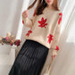 Autumn and Winter Plus Size Casual Sweater Thick Pullover Loose Blouse All-match Female Sweater