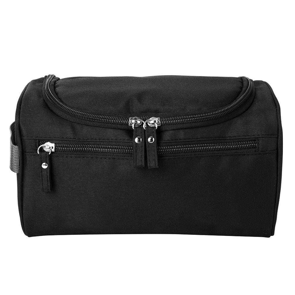 Unisex Large Waterproof Makeup Bag Nylon Travel Cosmetic Bag Organizer Case Wash Toiletry Bag