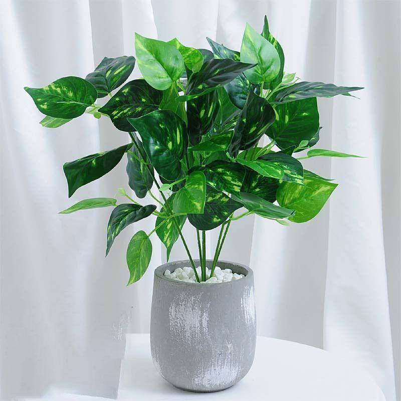 Nordic Wind Simulation Plant Bonsai  Artificial Flower Decoration Simulation Flower Green Plant Decoration Turtle Back Leaf Indoor Potted Desktop