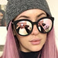 fashion brand sunglasses cat eye pink sunglasses woman shades mirror female square sun glasses for w