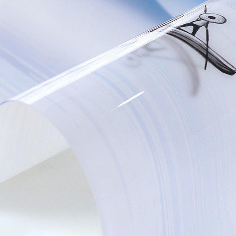 Round Table Table Mat Waterproof and Oil-proof Disposable Tablecloth Tea Table Tablecloth Anti-scalding Household Tablecloth Pvc Nordic Style