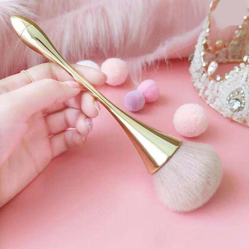 Rod Single Portable Handle Loose Wooden Brush Powder Makeup Brush