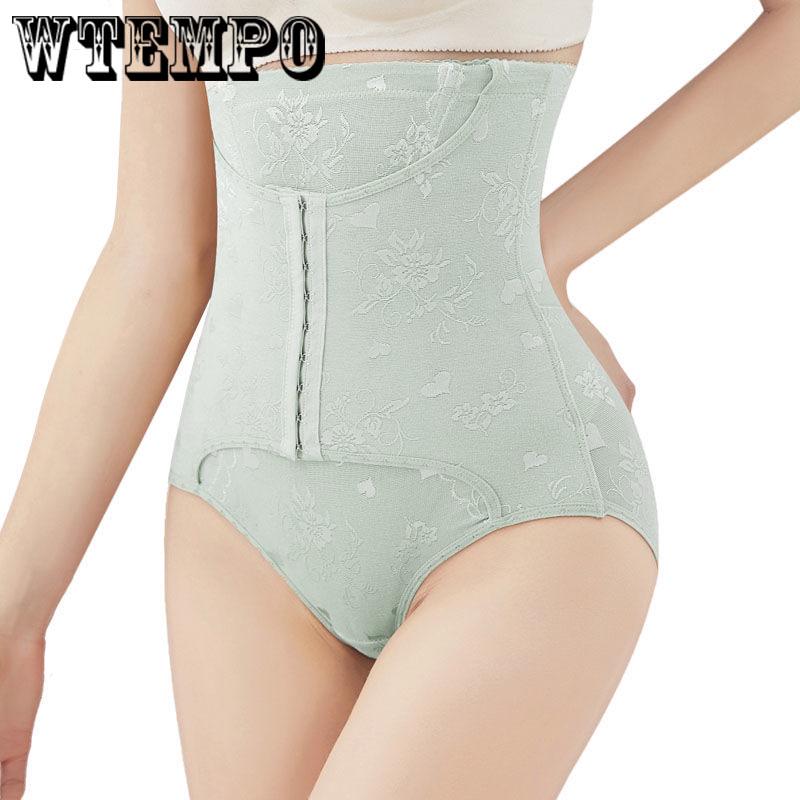 Women's Trousers Buckle Off The Belly Pants Postpartum Hips Shaping Body Suits Corset Thin Section