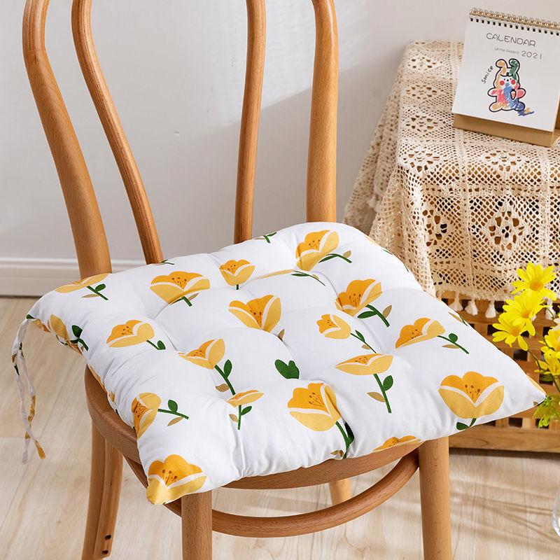 Cushion Floor Chair Cushion Office Sedentary Seat Cushion Bench Student Four Seasons Stool Cushion Butt Cushion Soft