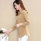 Women Button Shirts Casual Slim T-shirt Spring Long Sleeve Shirts Boutique Bottoming Shirts