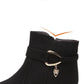 Cotton Shoes Winter Warm and Comfortable Non-slip Short Boots Women Wedge with Flat Bottom Plus Velvet