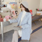 2019 Autumn and Winter Woolen Coat Female Mid-Long Women's Outerwear Woolen Coat Women Jacket Coat