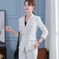 Spring and Autumn Suit Two-piece Suit Temperament Business Wear Fashion Casual Work Wear Formal Jacket Women