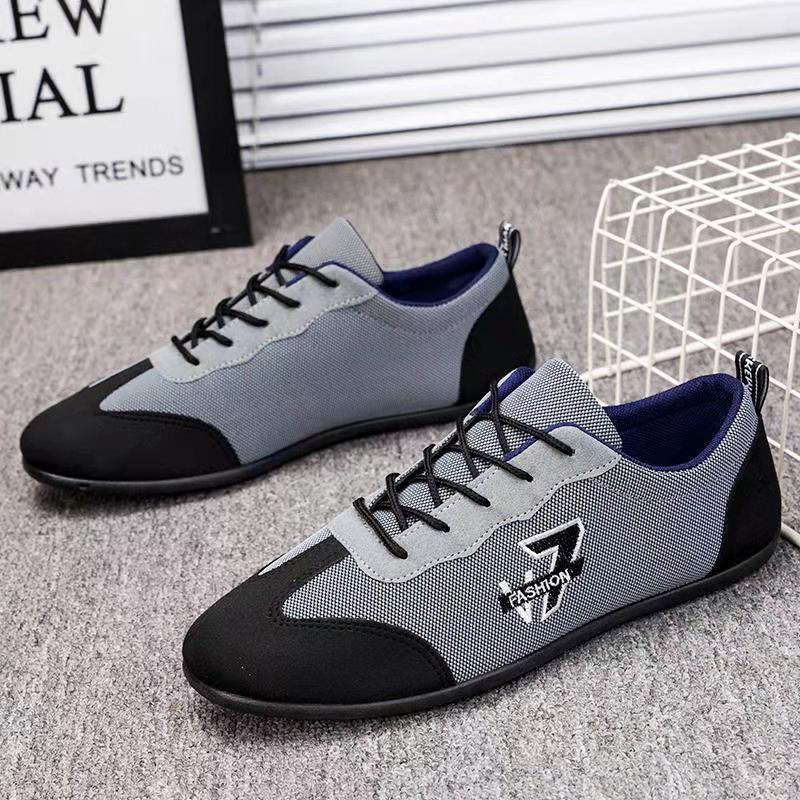 Spring Korean Peas Shoes Breathable and Comfortable Canvas Men's Casual Shoes