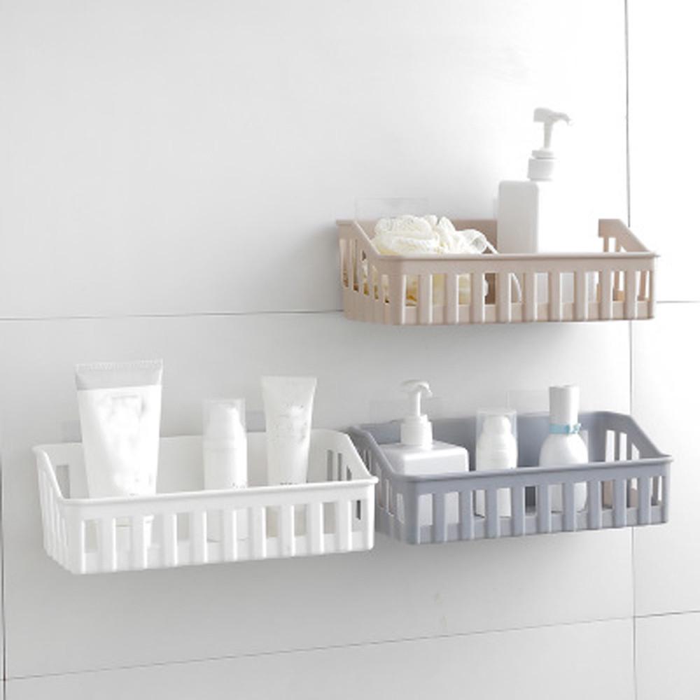 Universal Bathroom Hanging Rack Wall Storage Shelf Corner Basket Organizer